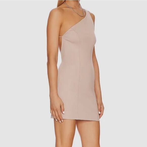 NEW Gauge81 Colorado One Shoulder Mini Dress Natural Size XS - Picture 5 of 12